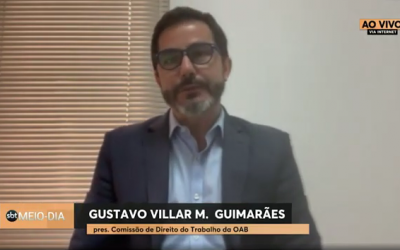 Nova entrevista do Dr. Gustavo Villar Mello Guimarães ao SCC SBT