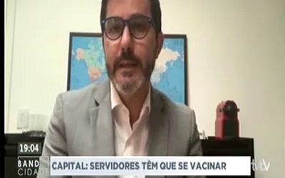 Entrevista à TVBV, Dr. Gustavo Villar Mello Guimarães comenta sobre a obrigação dos empregados se vacinarem